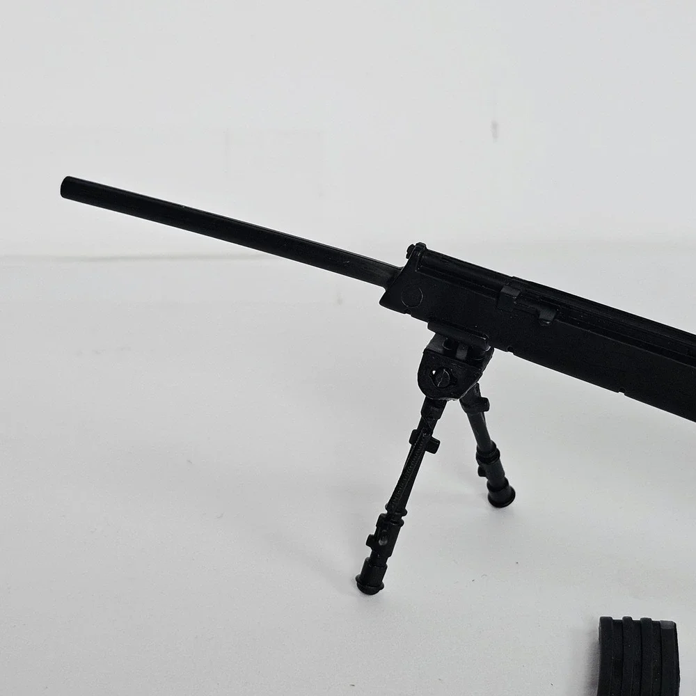 G.I. JOE Ultimate Soldier HK PSG1 Sniper Rifle w/ 2 Clips & Tripod w/Scope‎ 1346